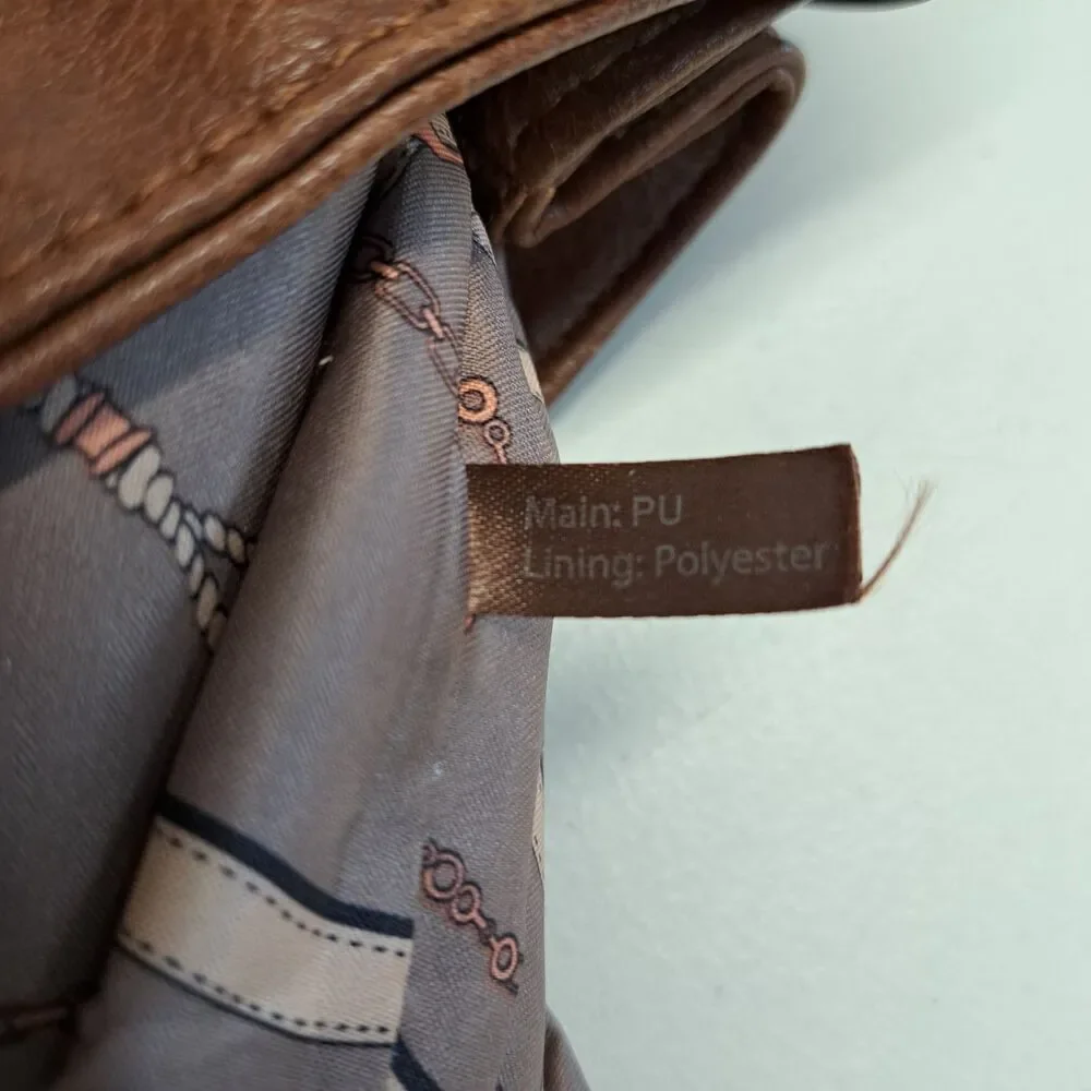 Montana West Hobo Vegan Leather Top Handle Shoulder Bag - Picture 12 of 13